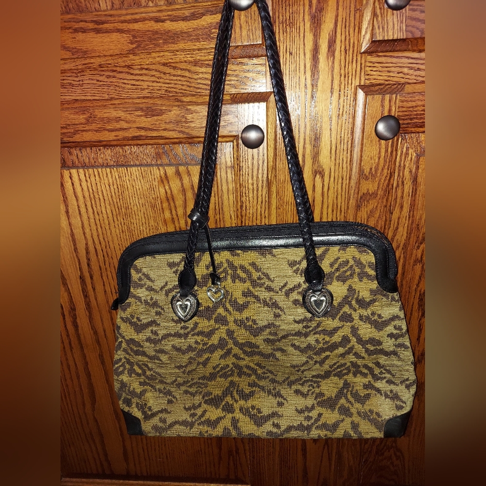 Brighton Leopard Satchel